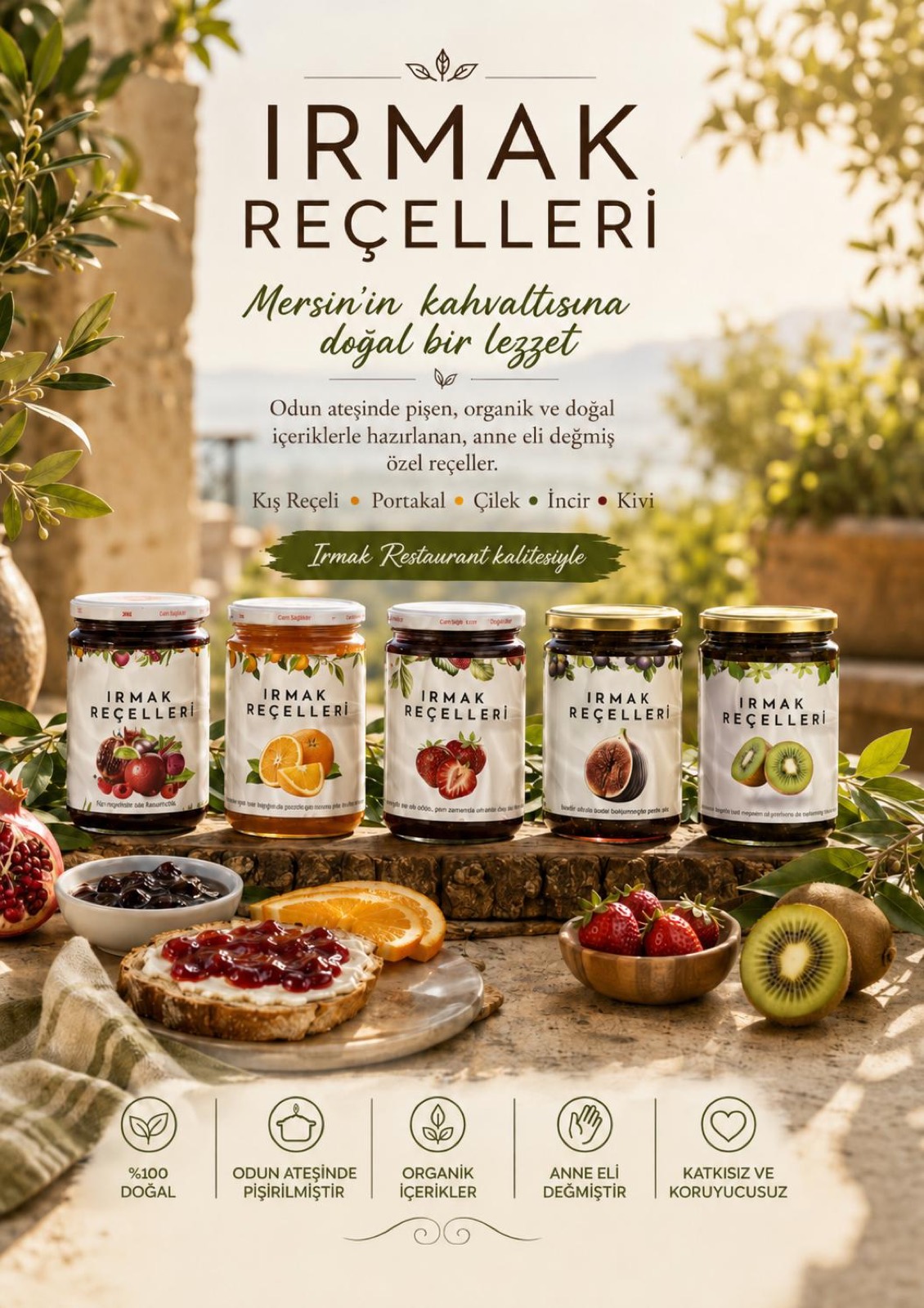Irmak Reçelleri koleksiyonu