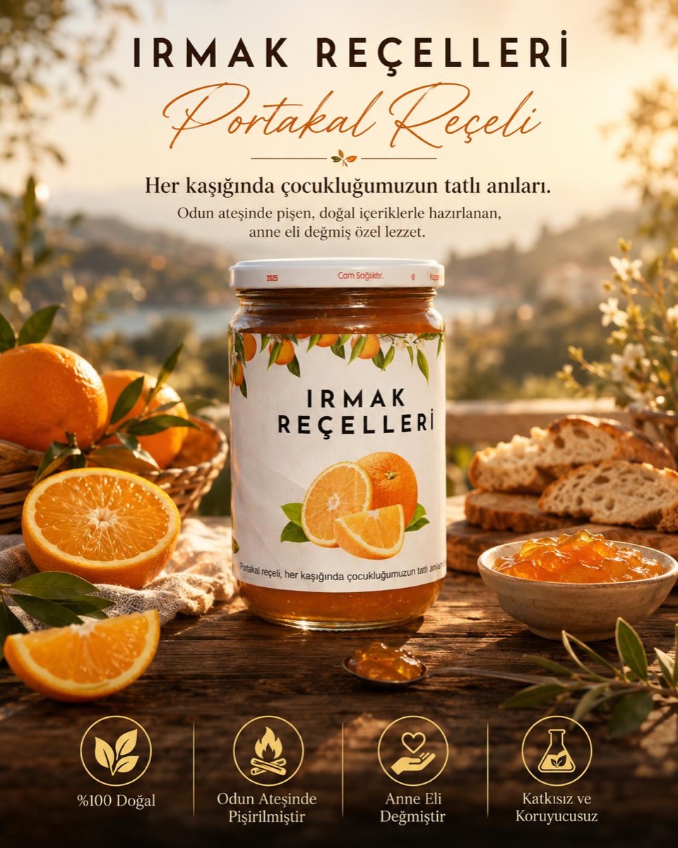 Irmak Portakal Reçeli